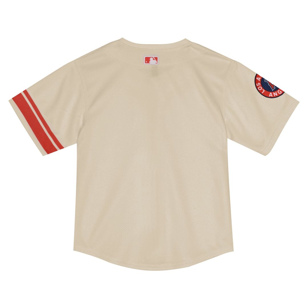 Los Angeles Angels Nike Toddler City Connect Team Limited Jersey - Natural