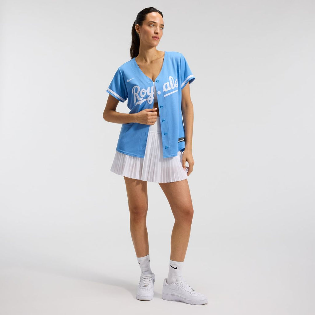 Kansas City Royals Nike Women's Alternate Replica Team Logo Jersey - Light Blue
