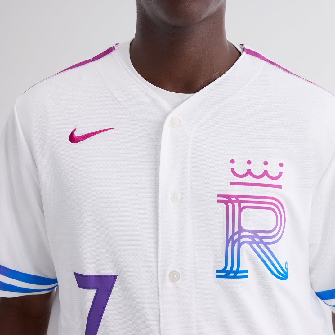 Kansas City Royals Bobby Witt Jr. Nike 2026 City Connect Stadium Jersey - White