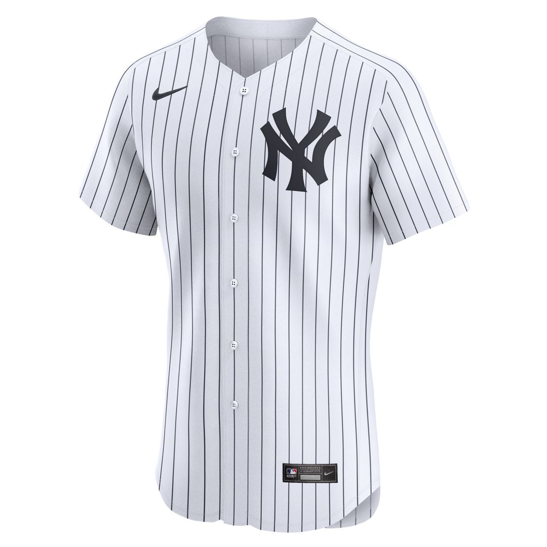New York Yankees Anthony Volpe Nike Home Elite Jersey - White
