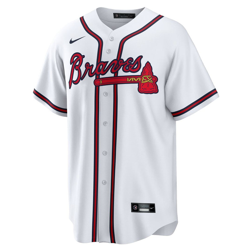 Atlanta Braves Daysbel Hernandez Nike Home Replica Jersey - White