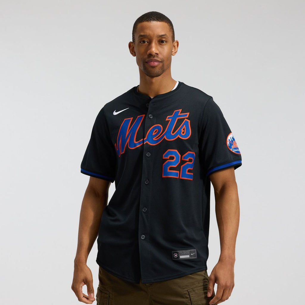 New York Mets Juan Soto Nike Road Limited Player Jersey - Gray