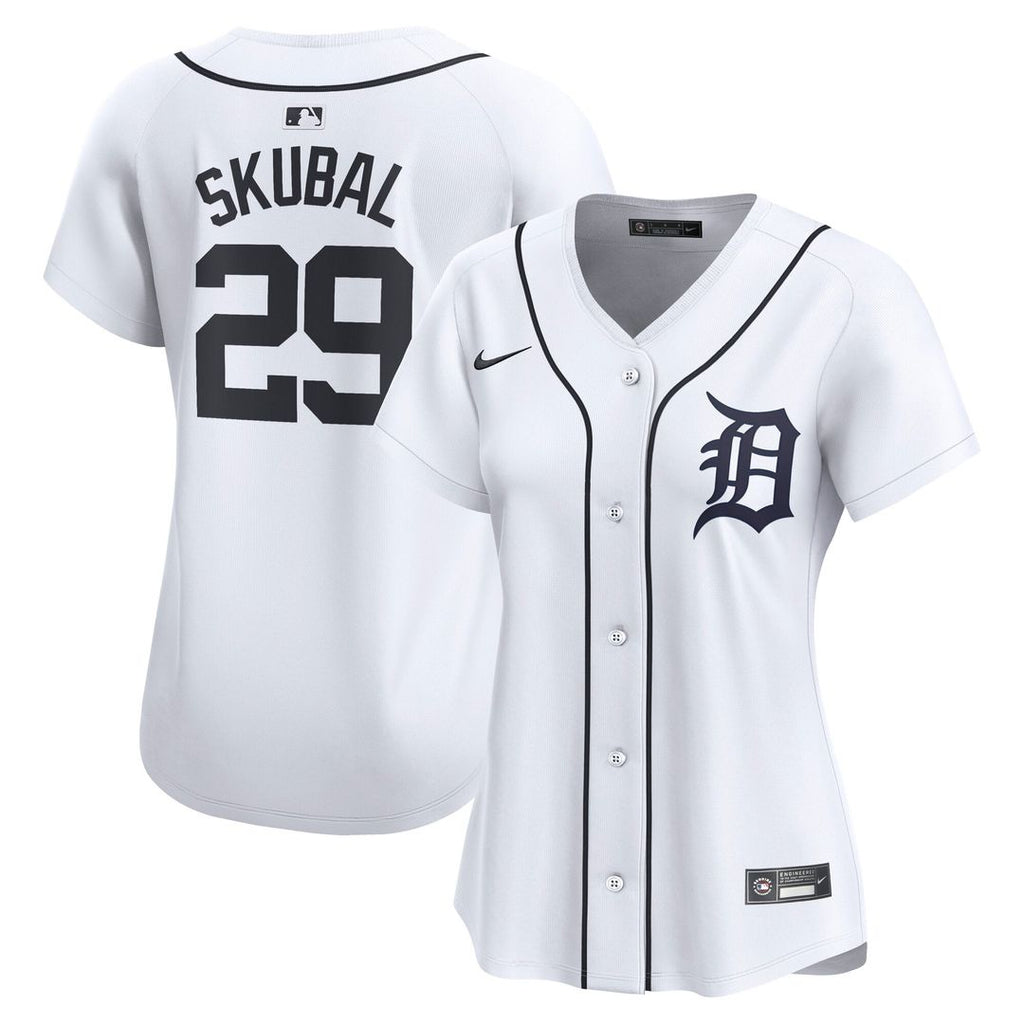 Detroit Tigers Tarik Skubal Nike Women's Limited Player Jersey ¨C White