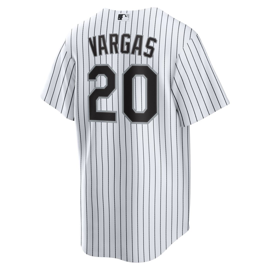 Chicago White Sox Miguel Vargas Nike Home Replica Jersey - White
