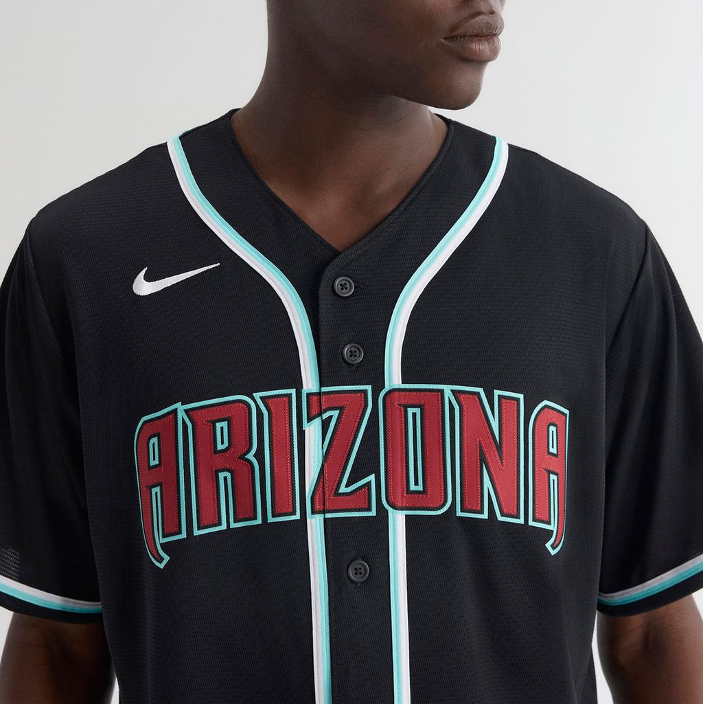Arizona Diamondbacks Nike Fashion Replica Black Out Jersey