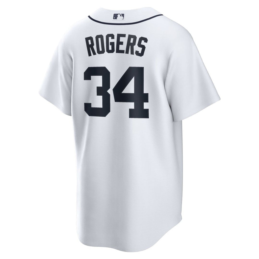 Detroit Tigers Jake Rogers Nike Home Replica Jersey - White