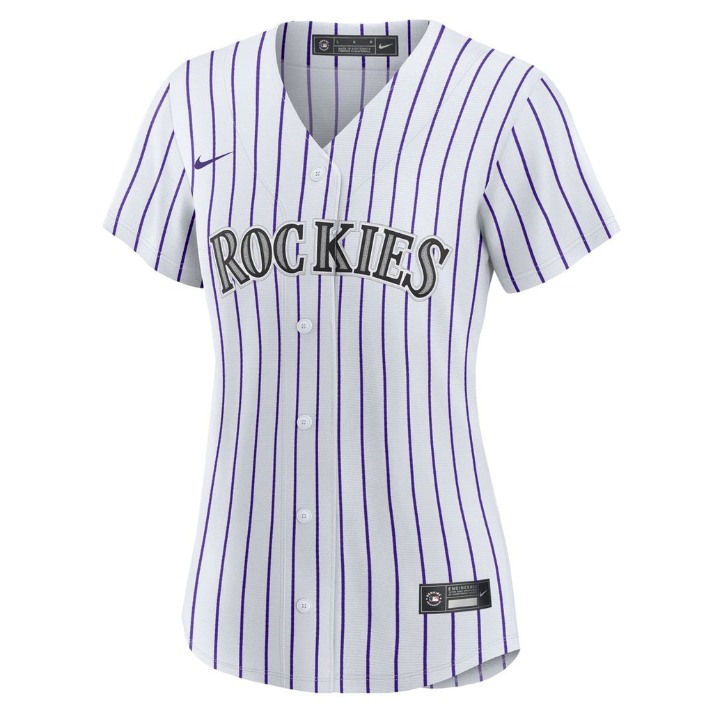 Colorado Rockies Brenton Doyle Nike Women's Home Replica Jersey - White