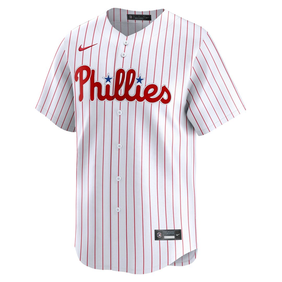 Philadelphia Phillies Trea Turner Nike Home Limited Player Jersey - White
