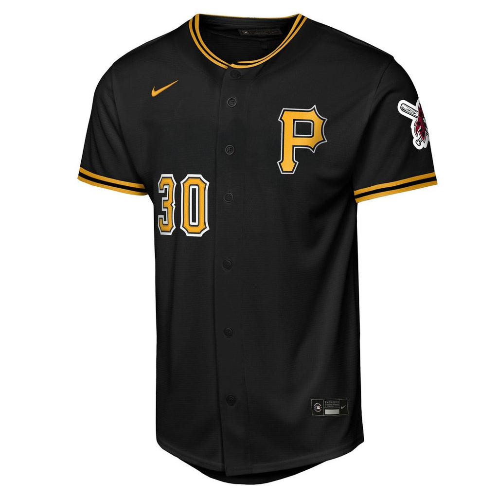 Pittsburgh Pirates Paul Skenes Nike Youth Alternate Stadium Jersey - Black