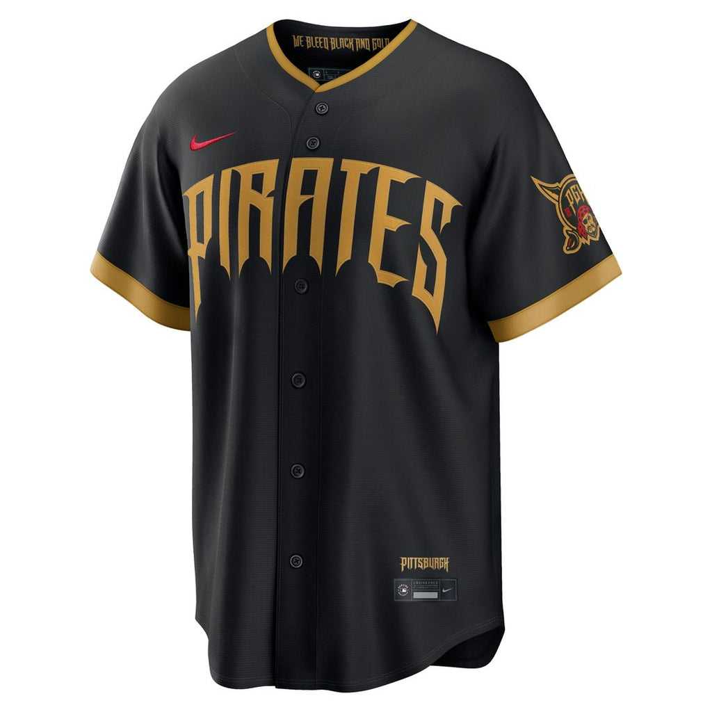 Pittsburgh Pirates Paul Skenes Nike 2026 City Connect Stadium Jersey - Black