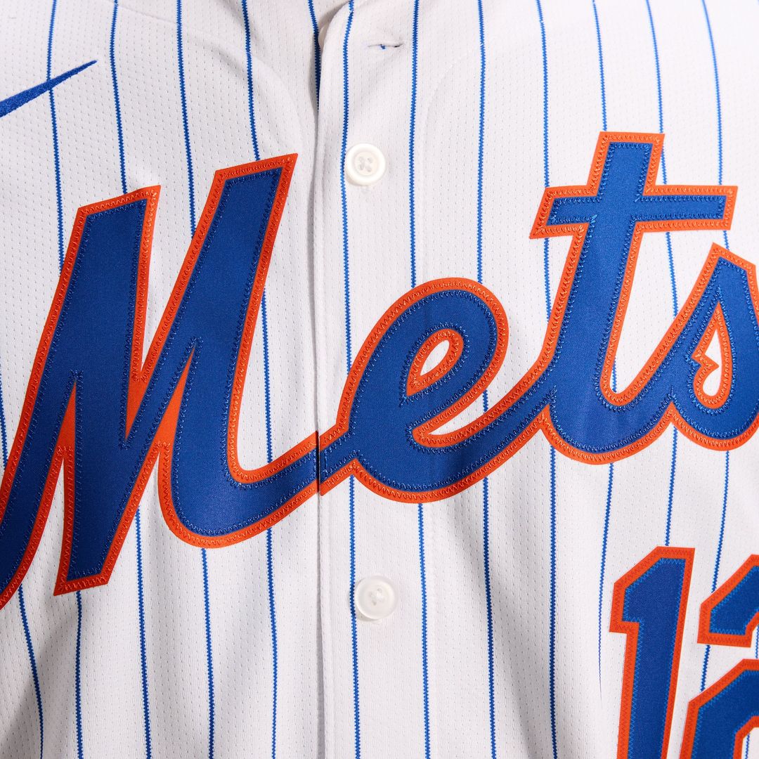 New York Mets Francisco Lindor Nike Home Limited Jersey - White