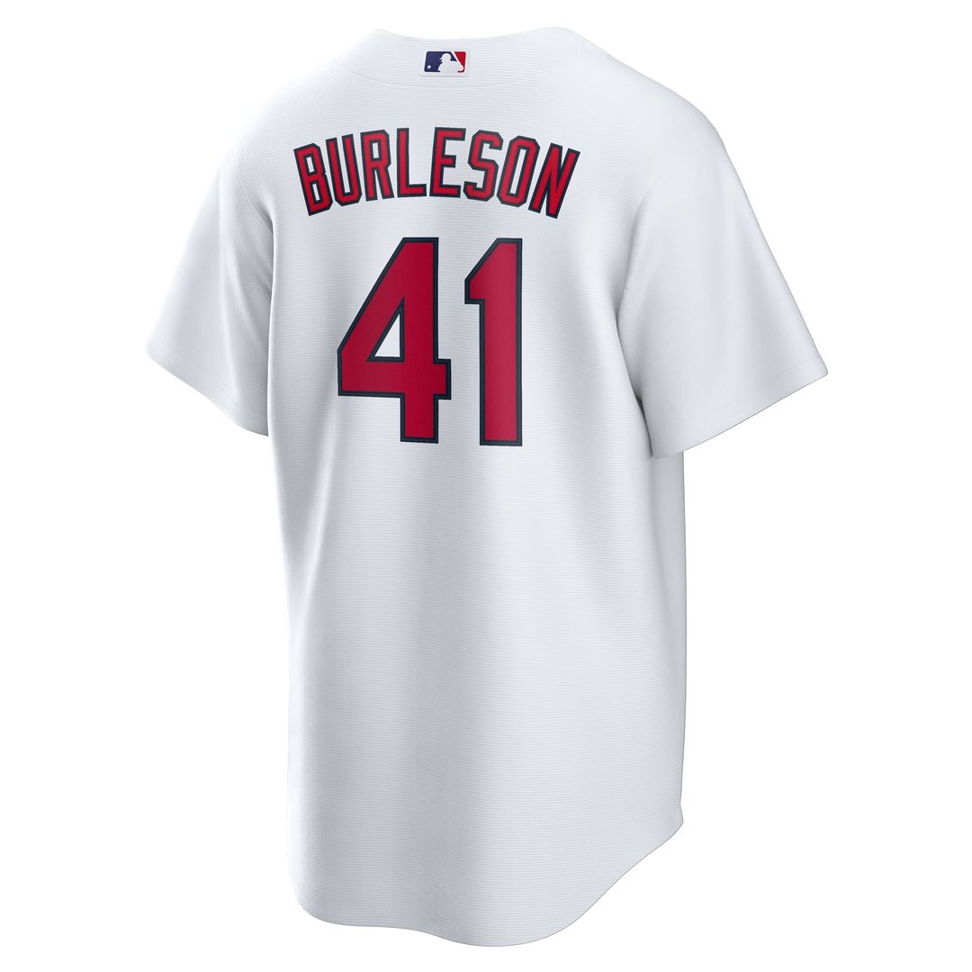 St. Louis Cardinals Alec Burleson Nike Home Replica Jersey - White