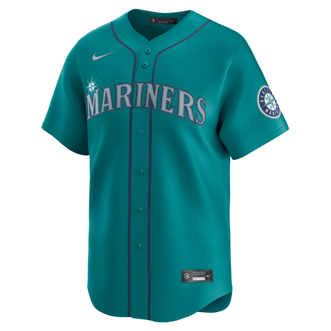 Seattle Mariners Cal Raleigh Nike Home Limited Player Jersey - White