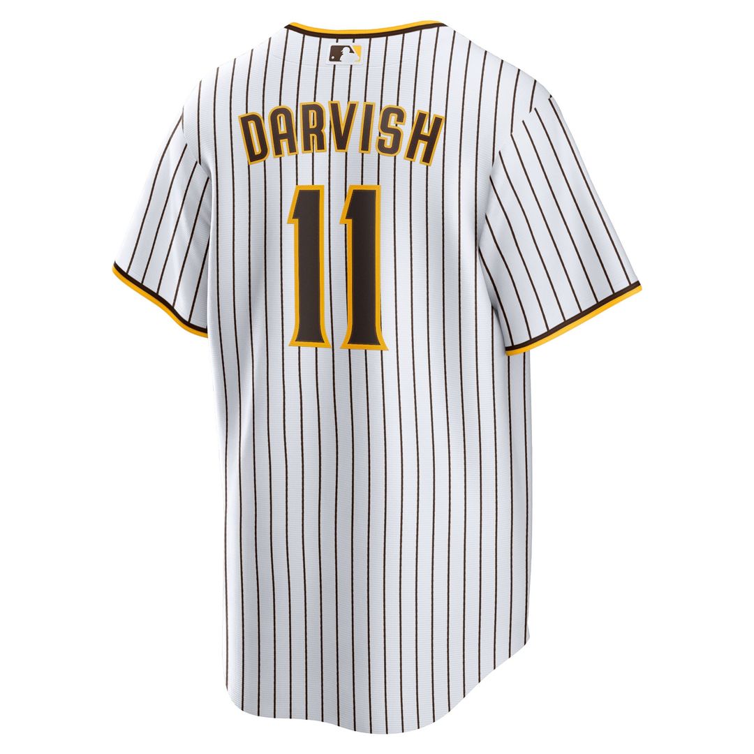 San Diego Padres Yu Darvish Nike Home Replica Player Jersey - White
