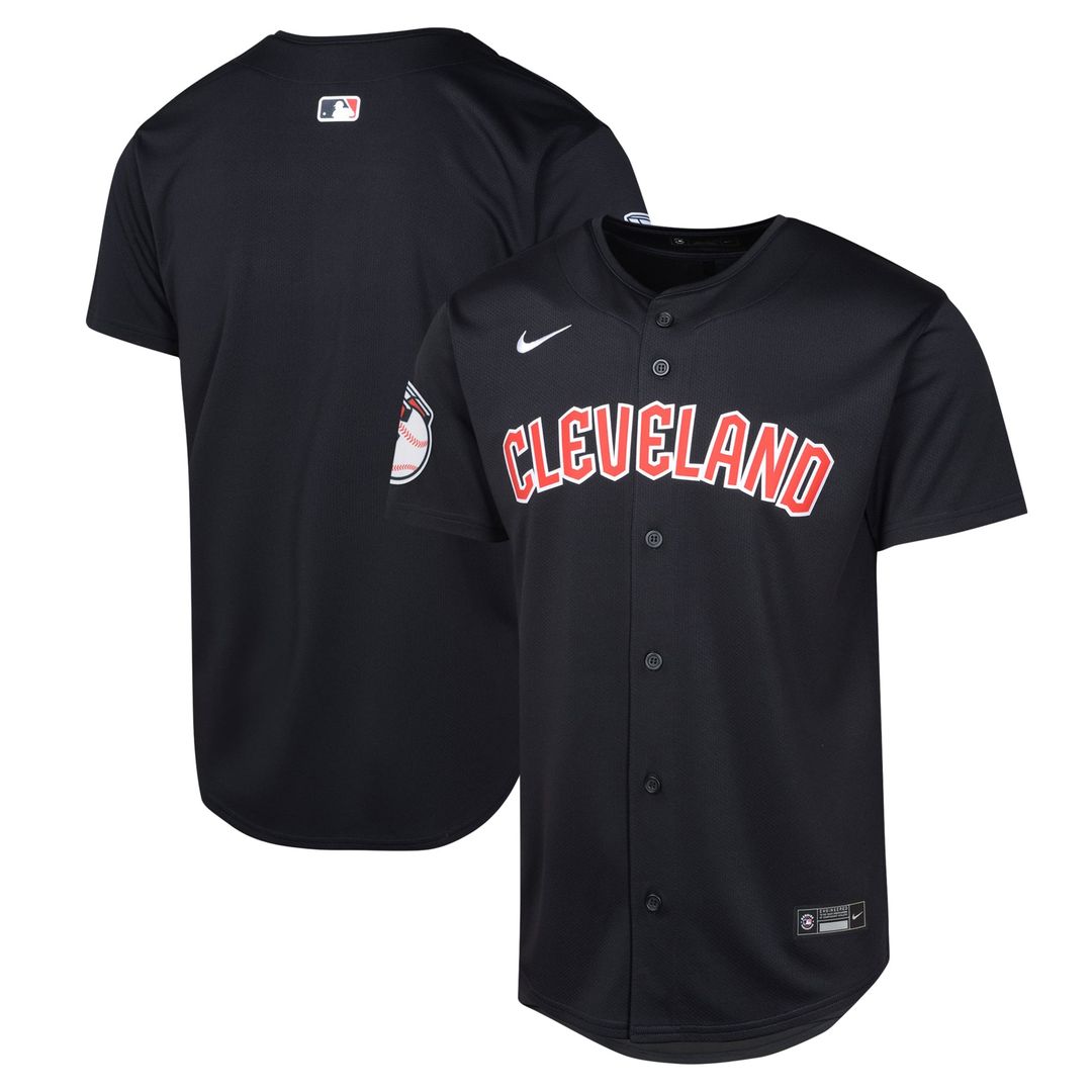 Cleveland Guardians Nike Youth Alternate Limited Jersey - Navy