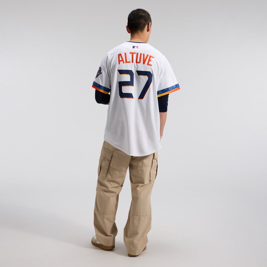 Houston Astros Jose Altuve Nike 2025 City Connect Limited Player Jersey - White