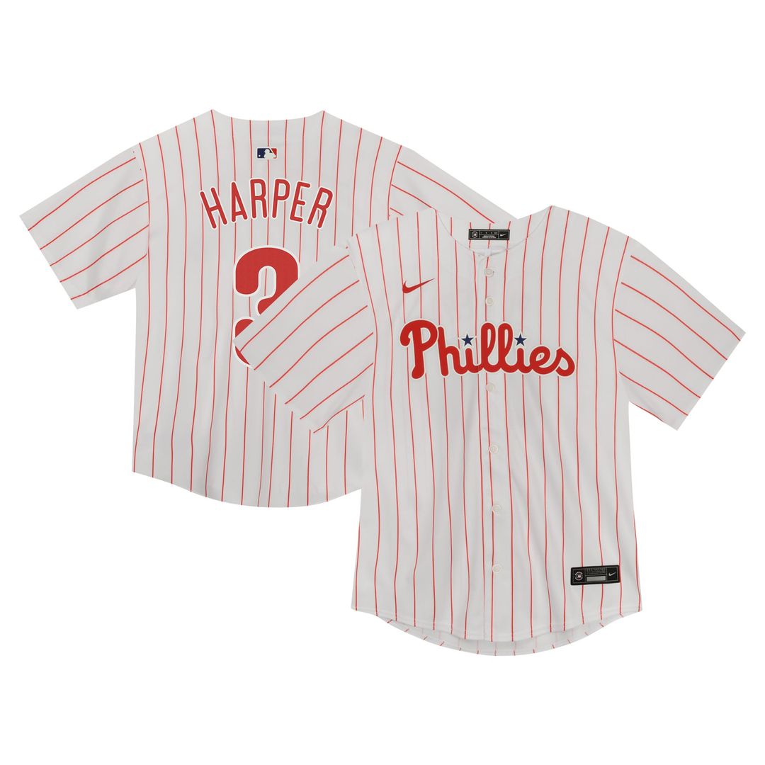 Philadelphia Phillies Bryce Harper Nike Toddler Game Jersey - White