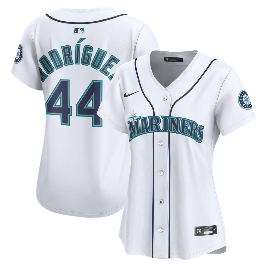 Seattle Mariners Julio Rodr¨ªguez Nike Women's Home Limited Jersey - White
