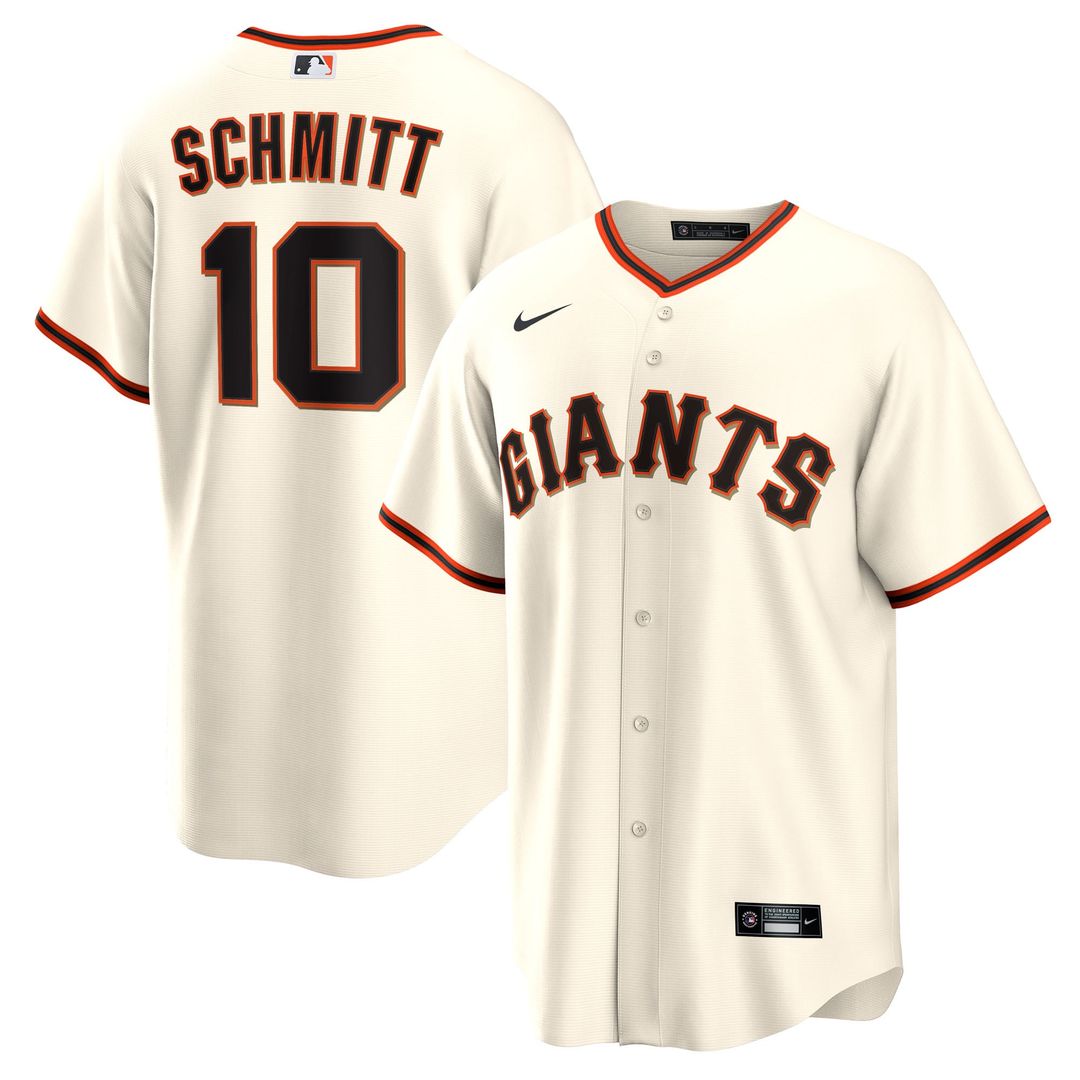 San Francisco Giants Casey Schmitt Nike Home Replica Jersey - Cream