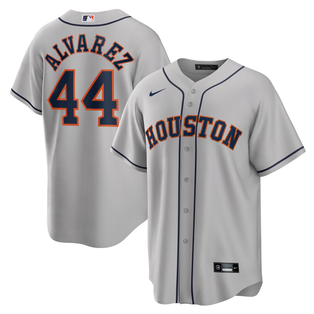 Houston Astros Yordan ¨¢lvarez Nike Alternate Replica Player Jersey - Orange