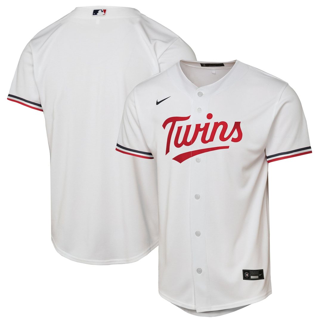 Minnesota Twins Nike Youth Home Replica Jersey - White