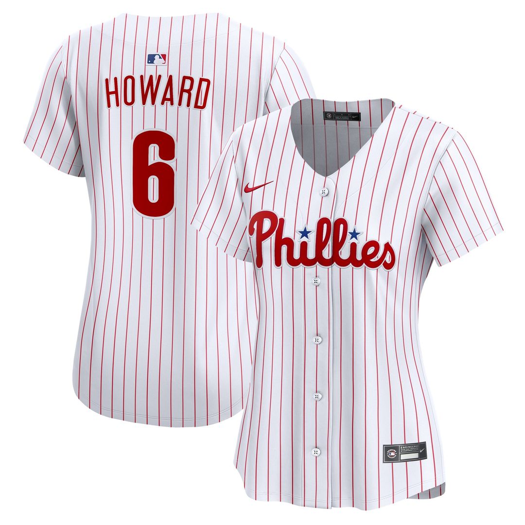 Philadelphia Phillies Ryan Howard Nike Women's Alternate 2 Limited Jersey ¨C Cream