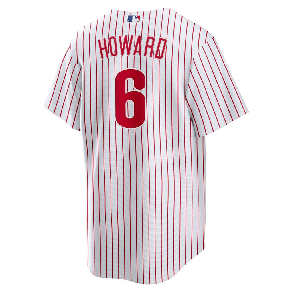 Philadelphia Phillies Ryan Howard Nike Replica Player Jersey - White