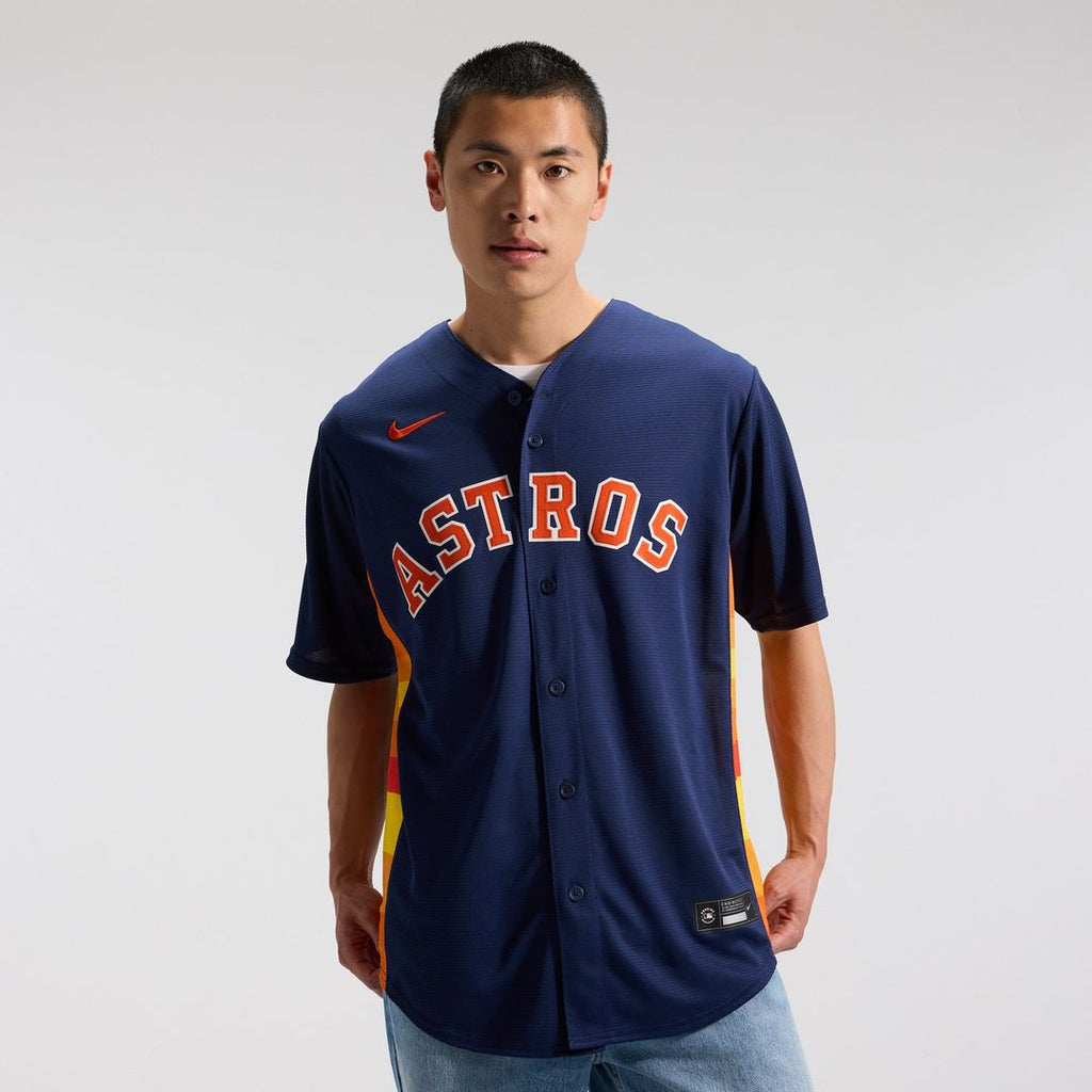 Houston Astros Jose Altuve Nike Alternate 2 Replica Jersey - Navy