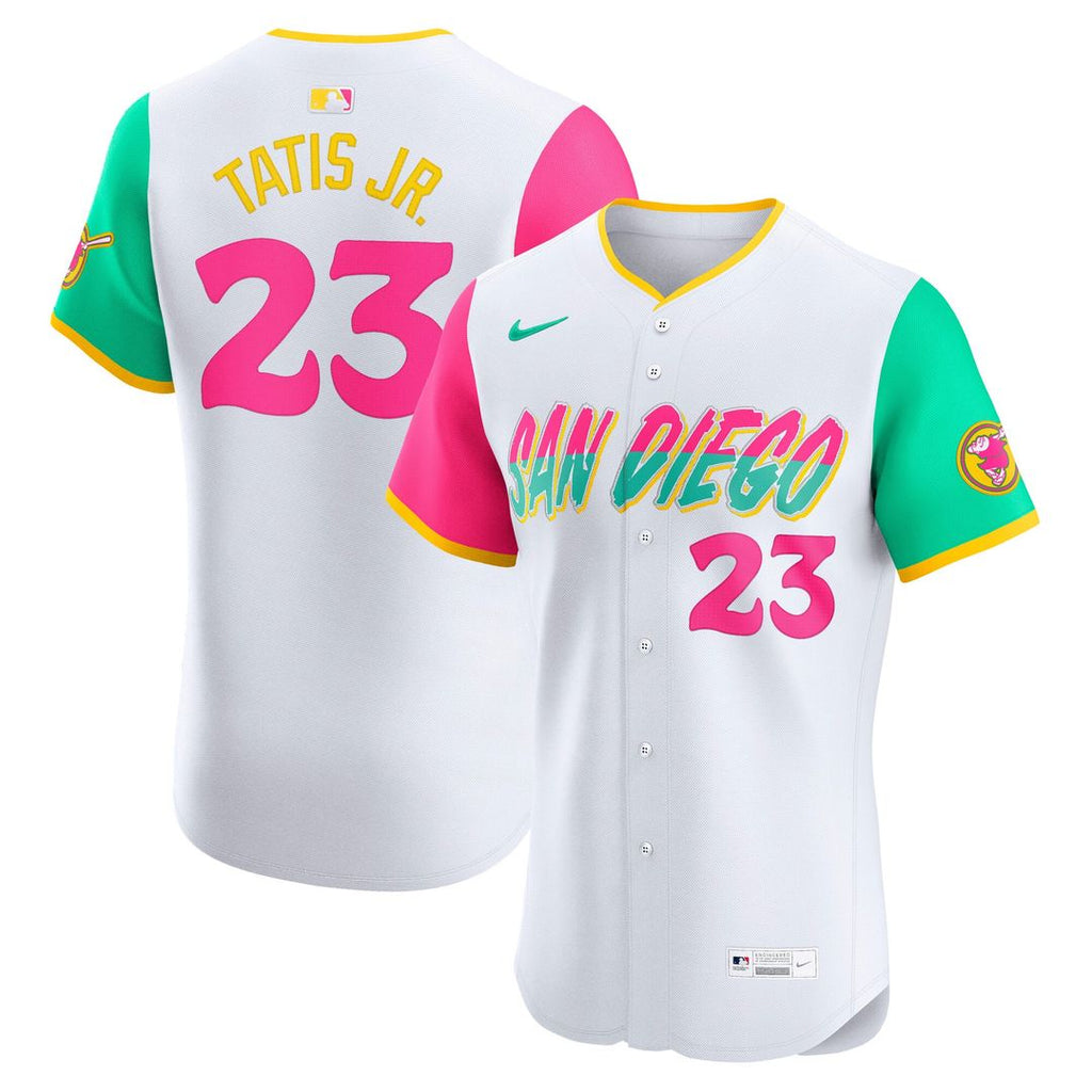 San Diego Padres Fernando Tatis Jr. Nike City Connect Elite Jersey - White