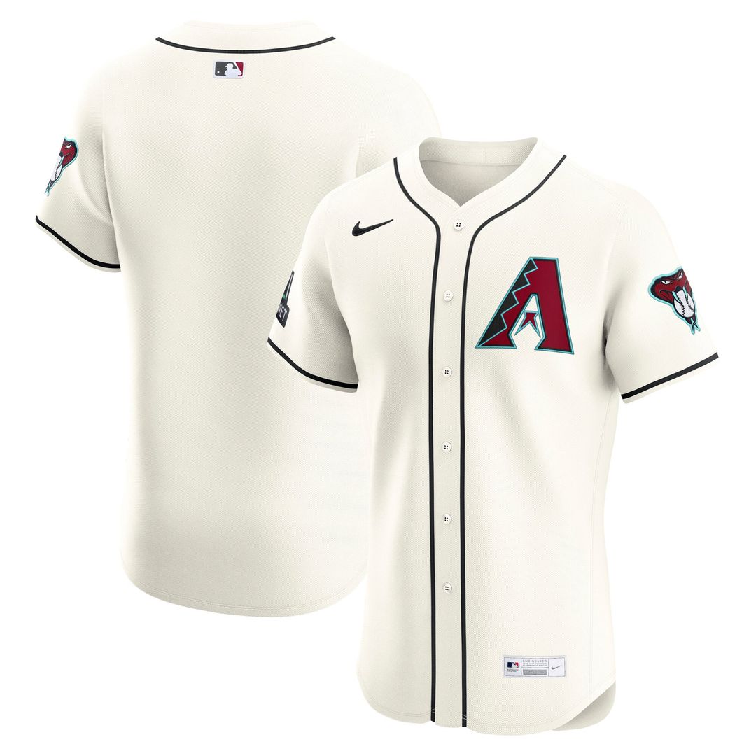 Arizona Diamondbacks Nike Home Elite Jersey - Cream