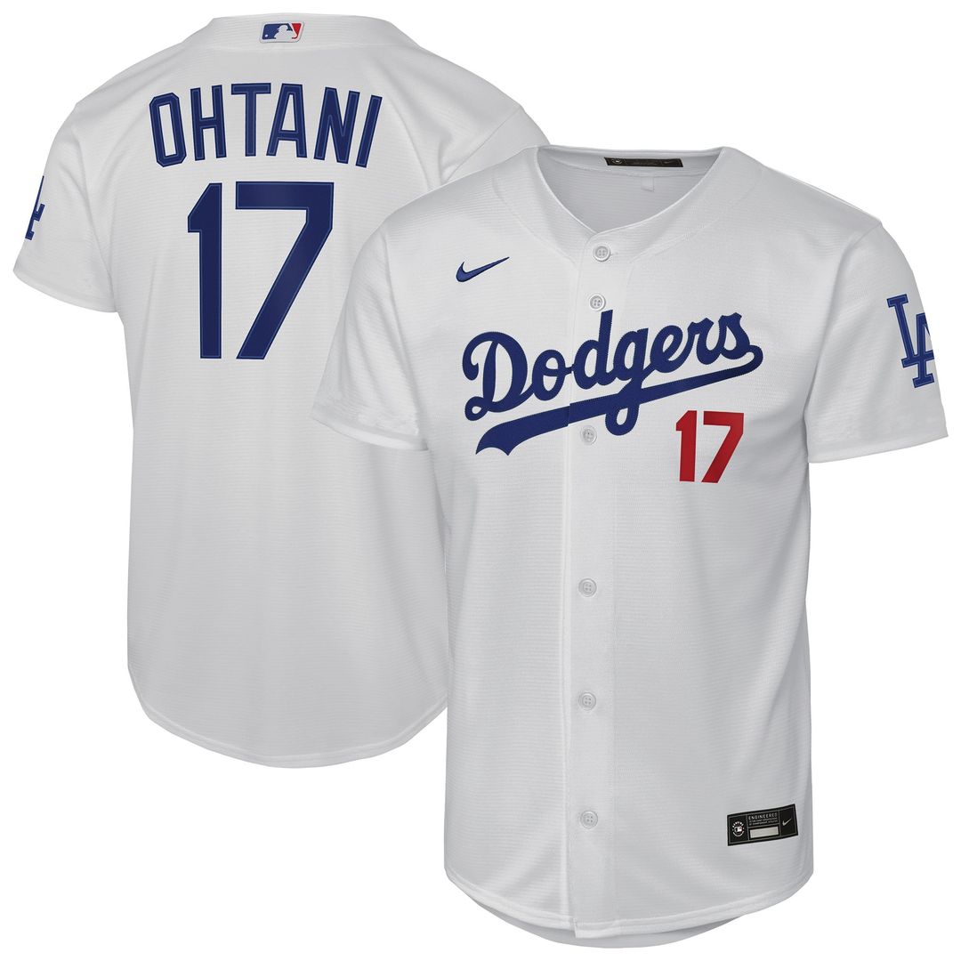 Los Angeles Dodgers Shohei Ohtani Nike Youth Home Stadium Jersey - White