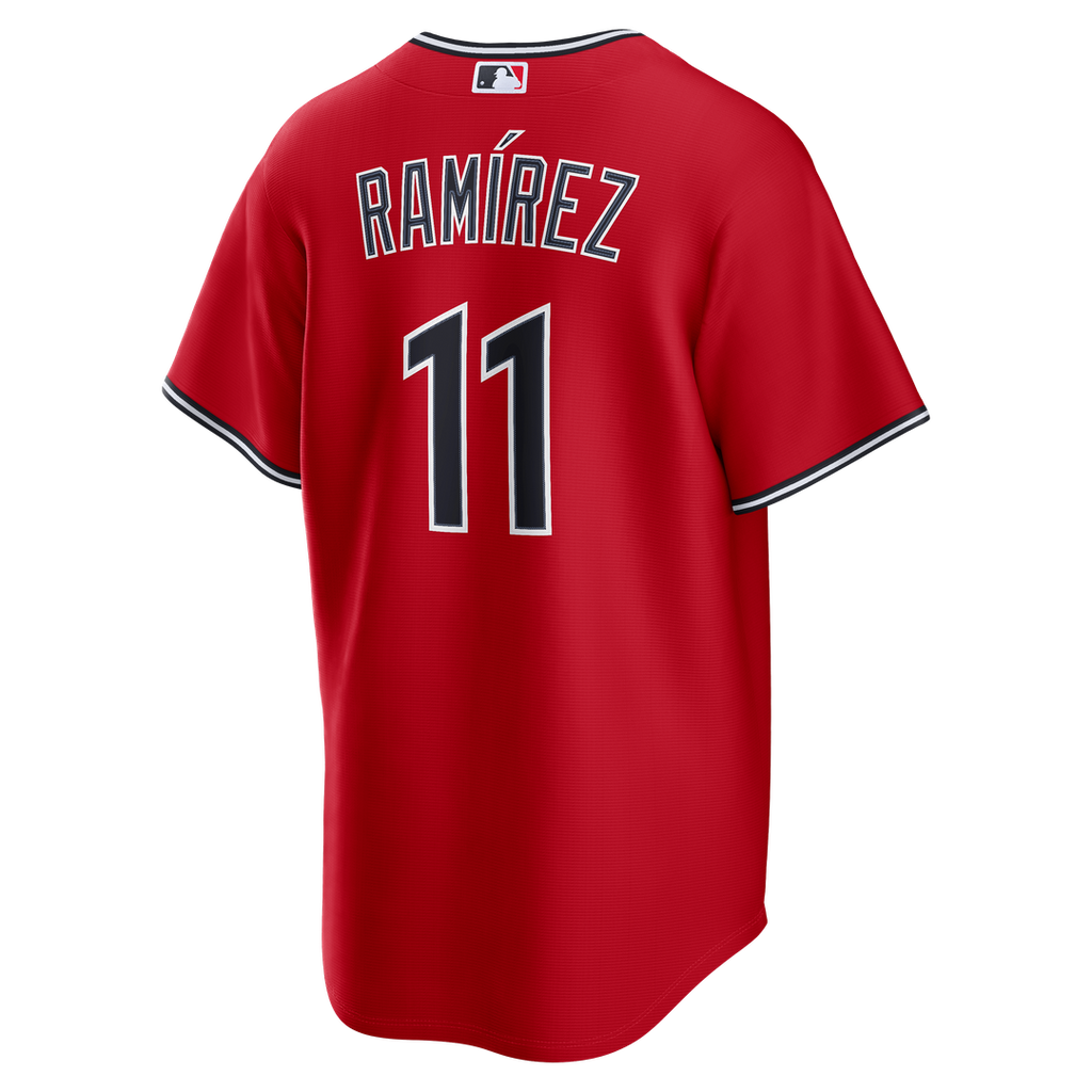 Cleveland Guardians Jos¨¦ Ram¨ªrez Nike Alternate Replica Jersey - Red