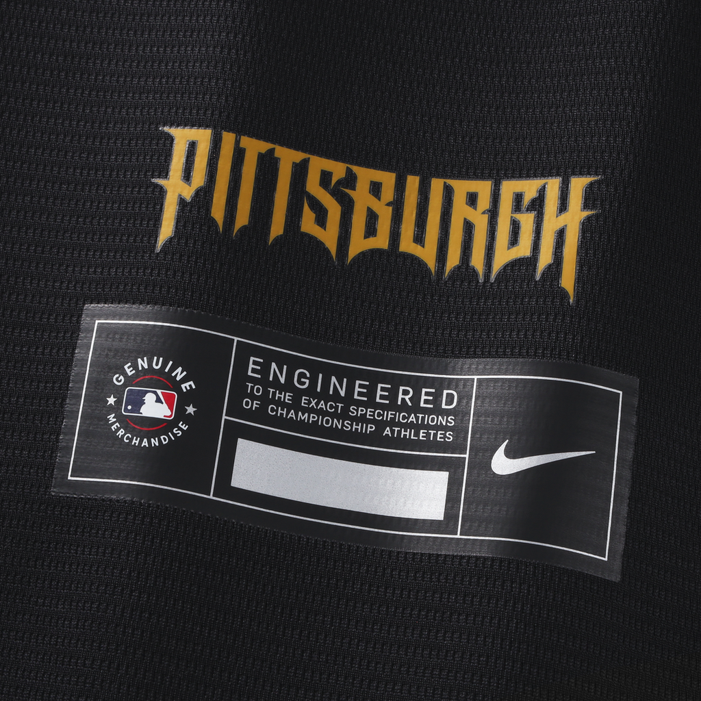 Pittsburgh Pirates Konnor Griffin Nike 2026 City Connect Stadium Jersey - Black