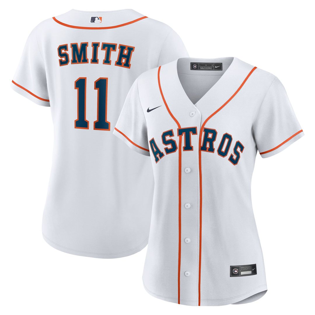 Houston Astros Cam Smith Nike Women's Home Replica Jersey - White