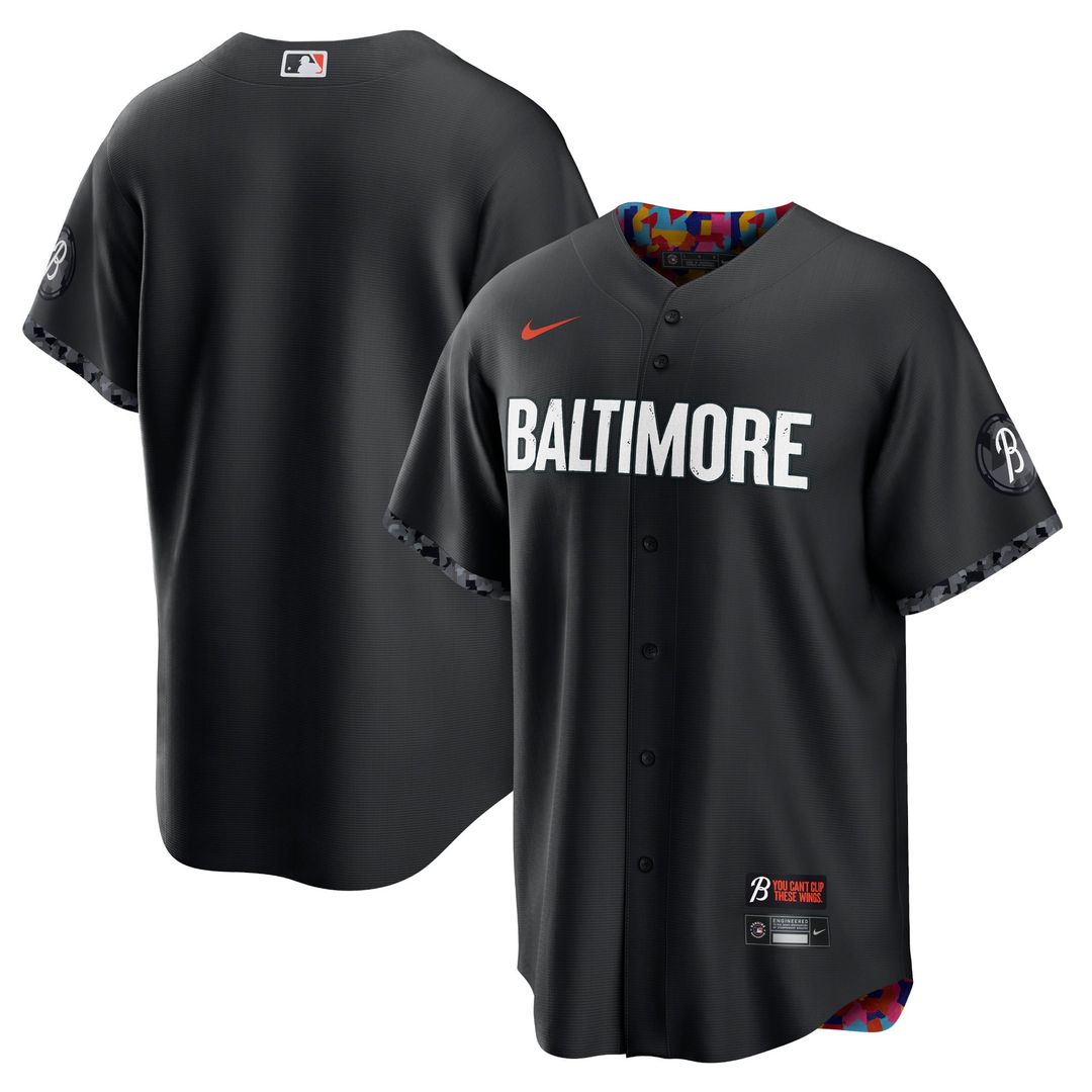 Baltimore Orioles Nike City Connect Replica Jersey - Black