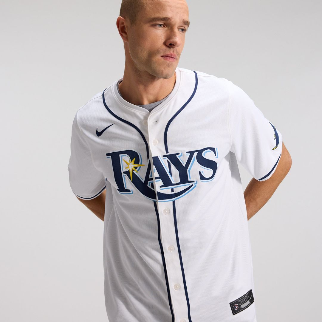 Tampa Bay Rays Yandy Diaz Nike Home Limited Player Jersey - White
