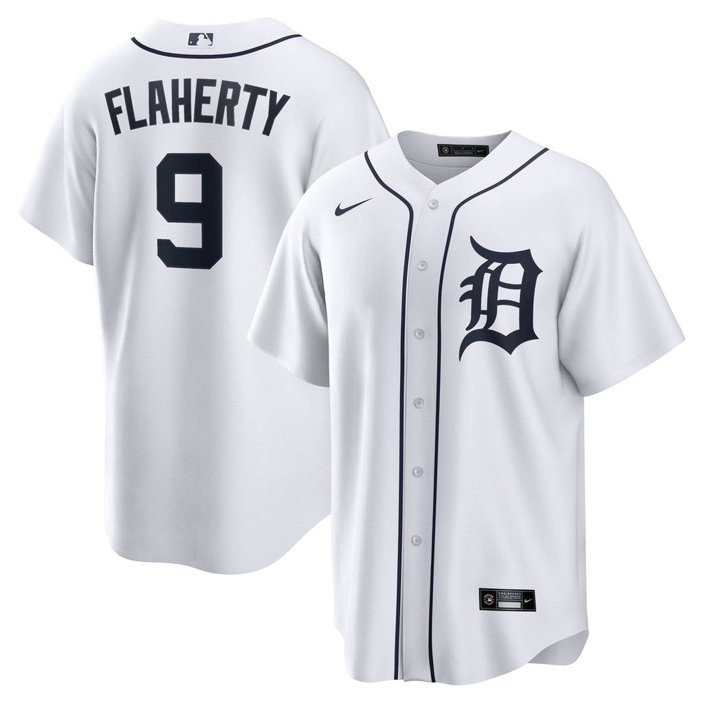 Detroit Tigers Jack Flaherty Nike Home Replica Jersey - White