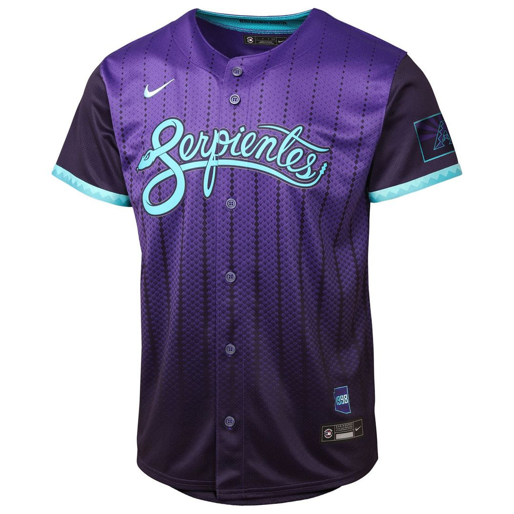 Arizona Diamondbacks Nike Youth 2025 City Connect Limited Jersey - Purple