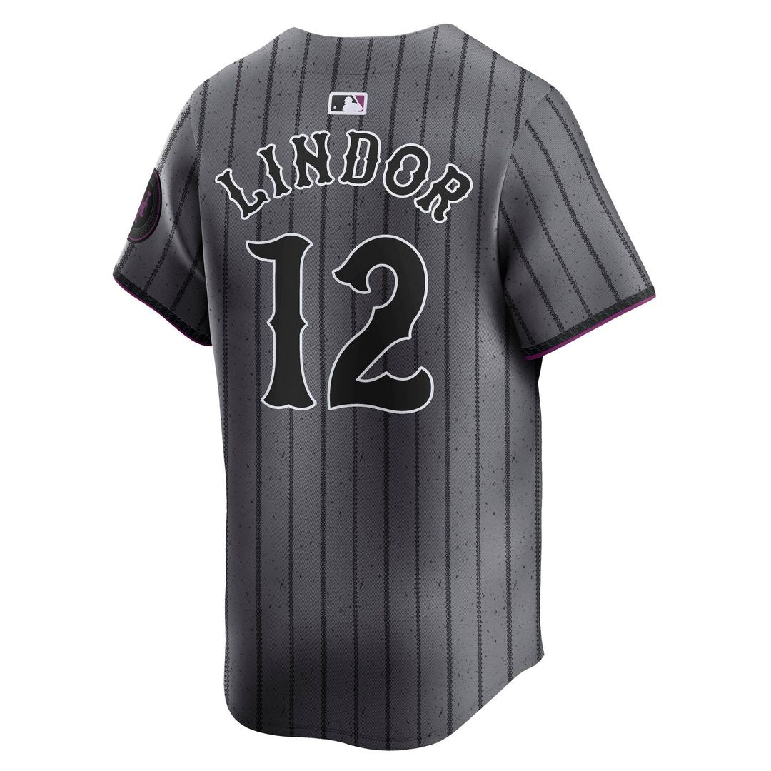 New York Mets Francisco Lindor Nike City Connect Limited Jersey - Gray