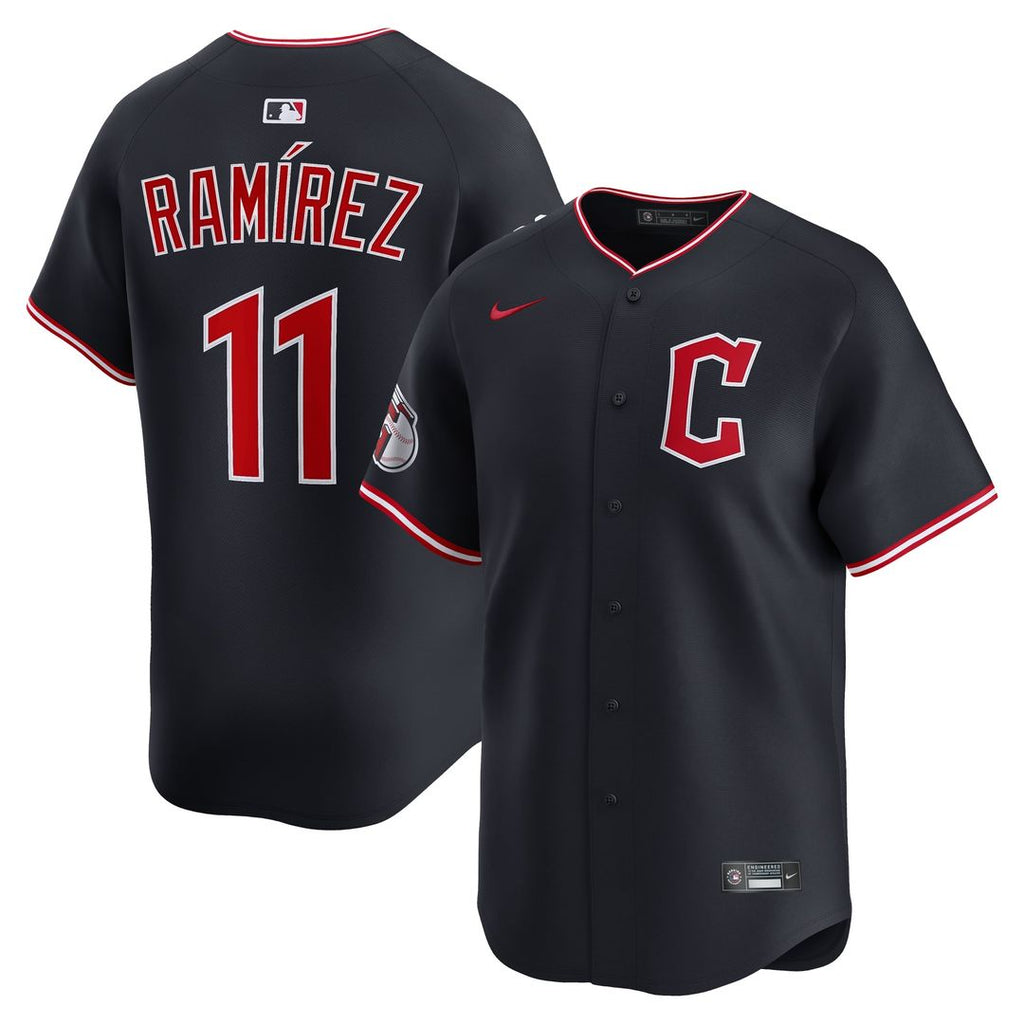 Cleveland Guardians José Ramírez Nike Alternate Limited Player Jersey - Navy