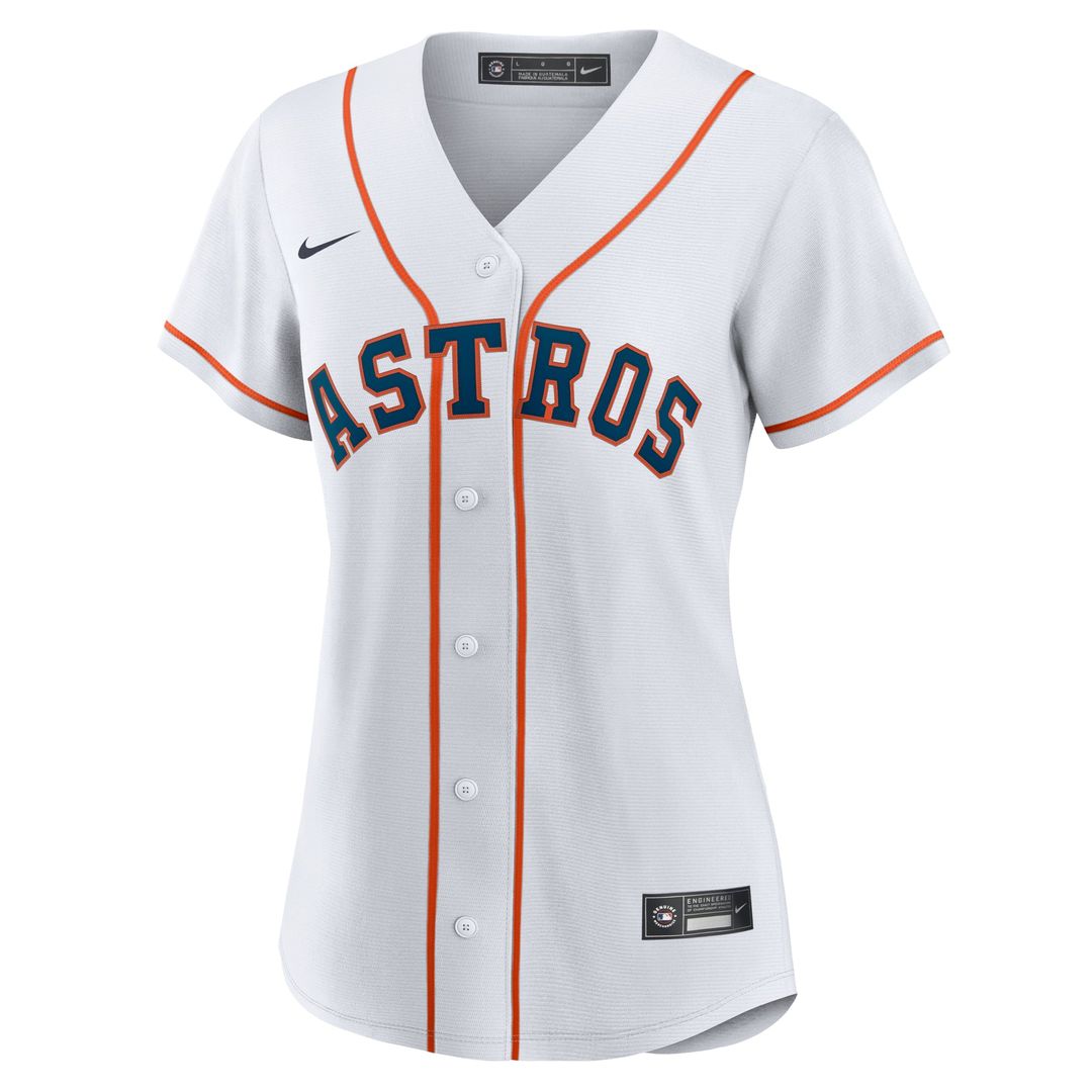 Houston Astros Jeremy Pe?a Nike Women's Home Replica Jersey - White