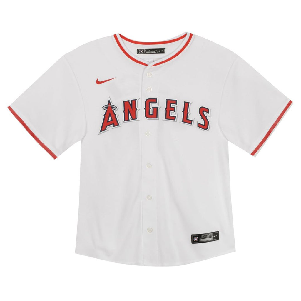 Los Angeles Angels Mike Trout Nike Toddler Game Jersey - White