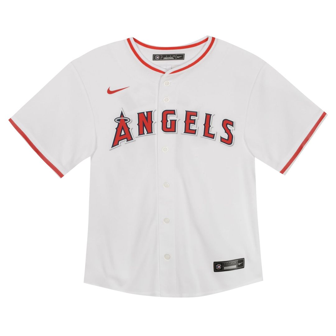 Los Angeles Angels Mike Trout Nike Toddler Game Jersey - White