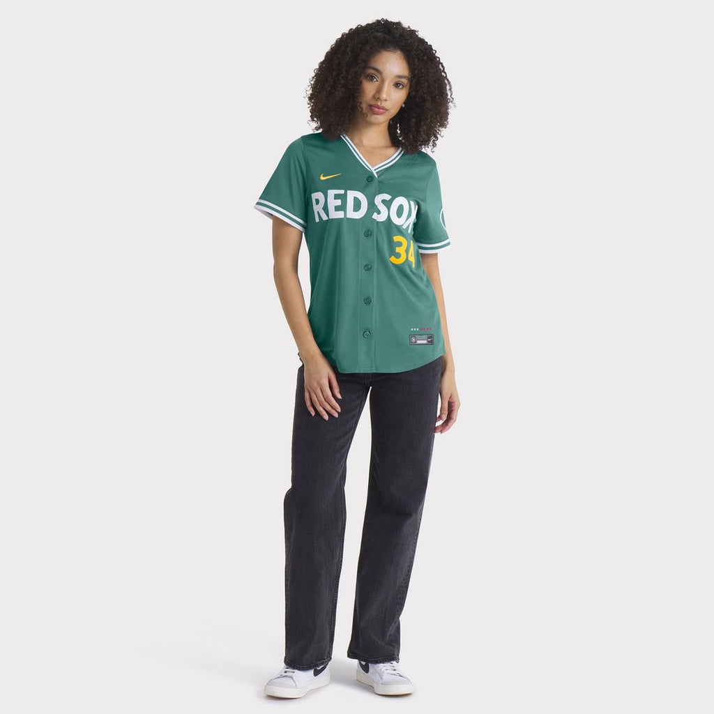 Boston Red Sox David Ortiz Nike Women's 2025 City Connect Limited Retired Player Jersey - Green