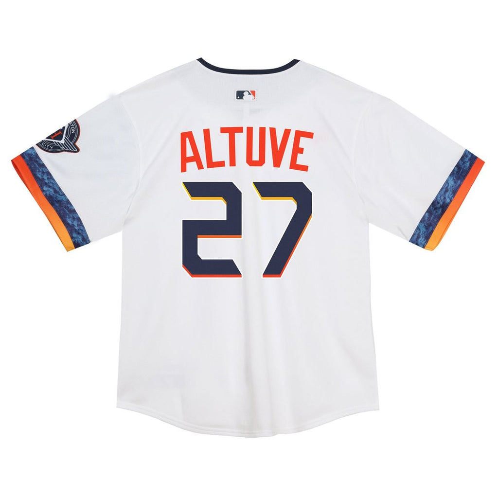 Houston Astros Jose Altuve Nike Infant 2025 City Connect Limited Player Jersey - White