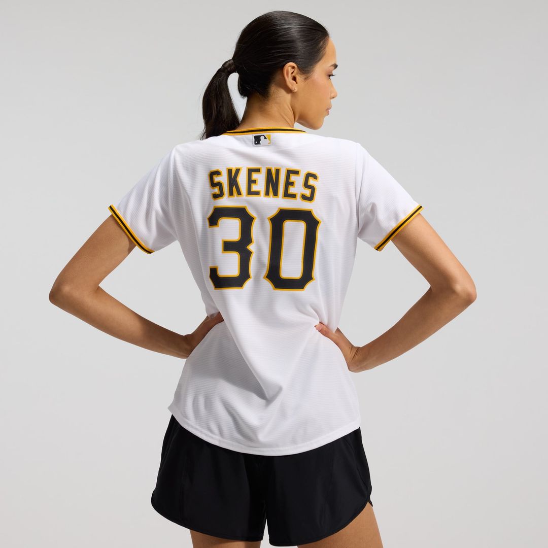 Pittsburgh Pirates Paul Skenes Nike Women's Home Replica Player Jersey - White