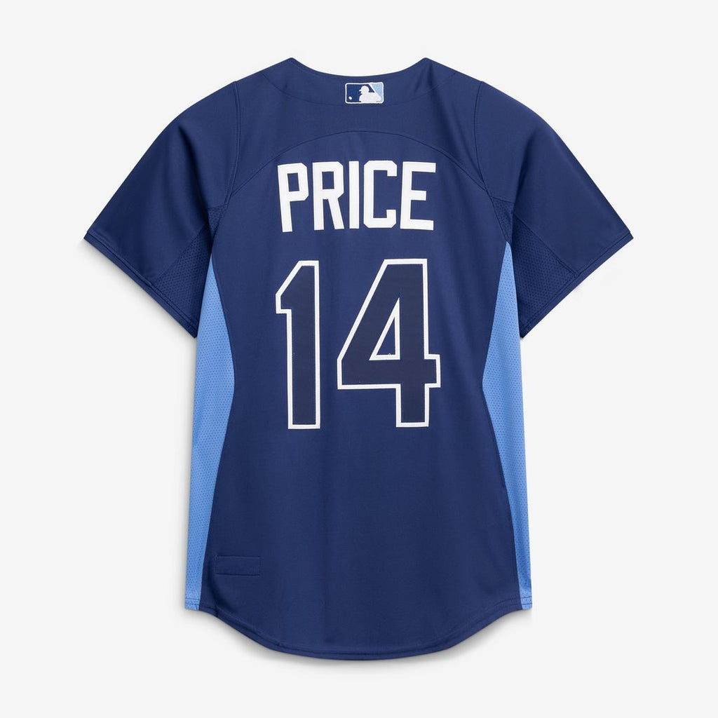Tampa Bay Rays David Price Mitchell & Ness Authentic Batting Practice Jersey - Blue