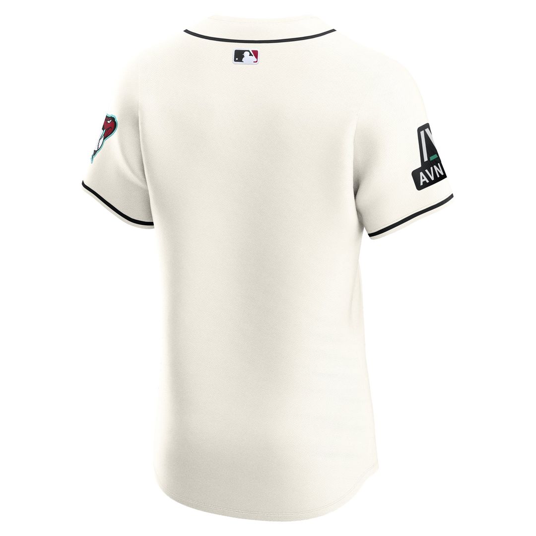 Arizona Diamondbacks Nike Home Elite Patch Jersey - White