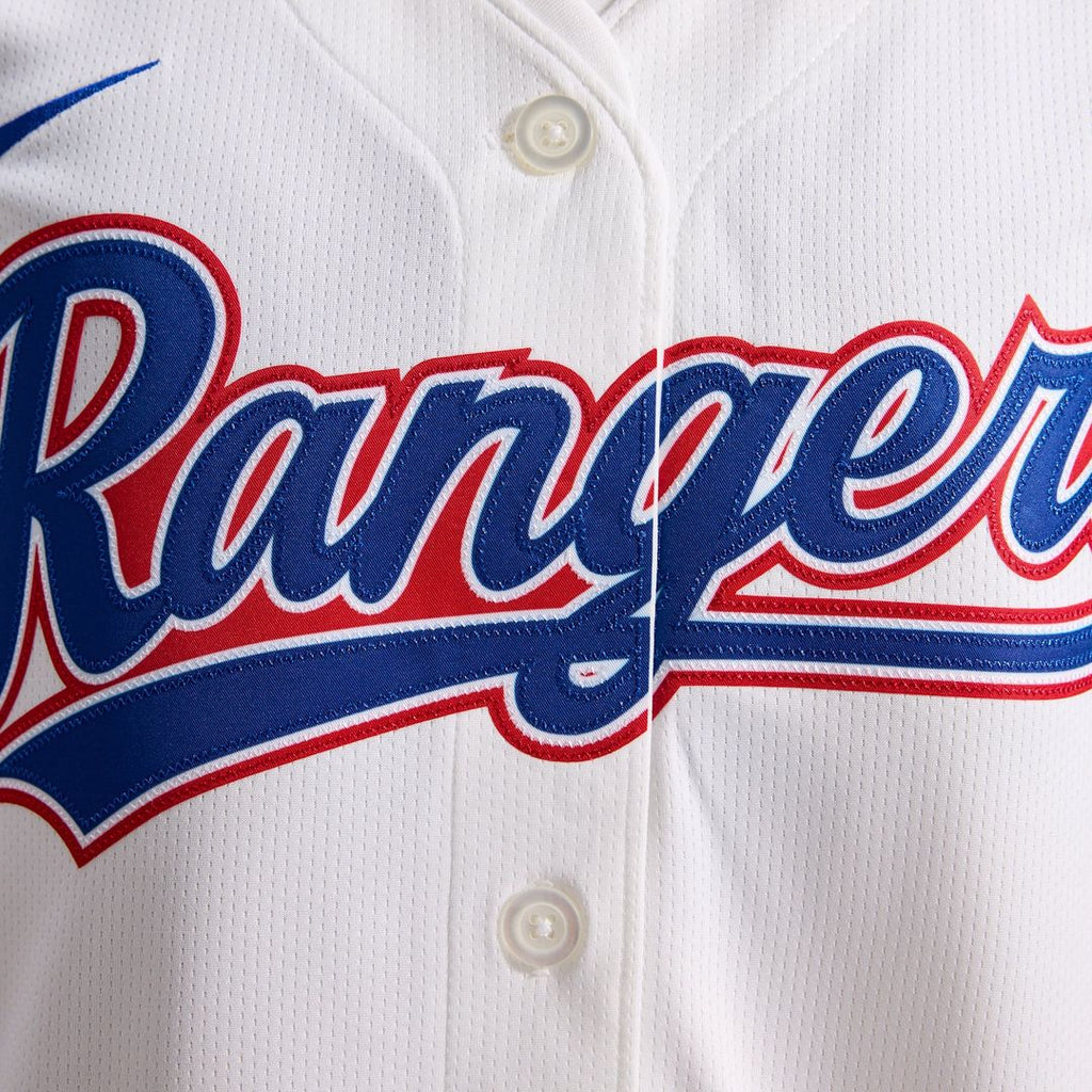 Texas Rangers Nike Women's Home Limited Jersey - White