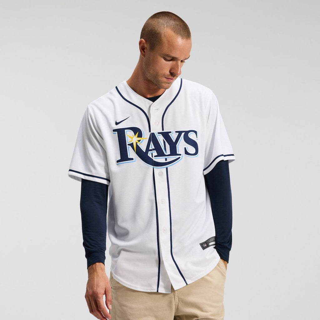 Tampa Bay Rays Yandy Díaz Nike Home Replica Jersey - White